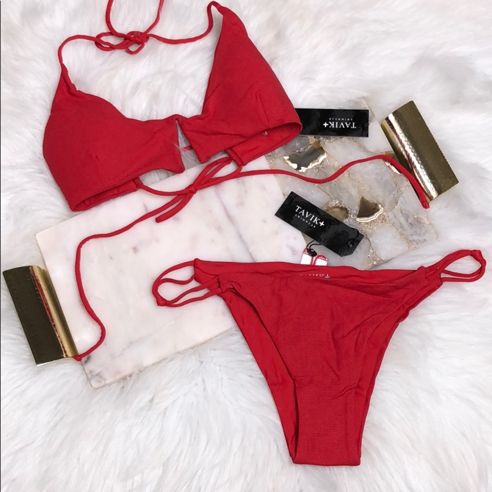 TAVIK X FREE PEOPLE CASSIS ASHER BIKINI TOP